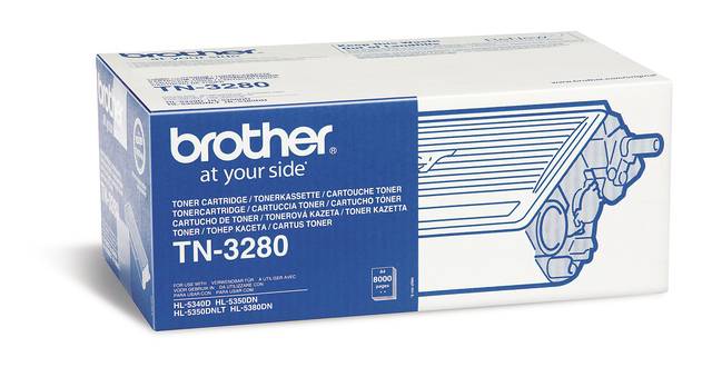 Тонер-картридж Brother TN-3280 для HL5340D/5350DN/5370DW/5380DN/DCP8085/8070/MFC8370/8880 (повышенной ёмкости)