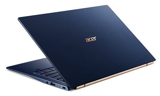 Ноутбук Acer Swift SF514-54T-759J 14" FHD, Intel Core i7-1065G7, 16Gb, 32Gb Optane + 1Tb SSD, noODD, 0.99 кг, Win10, син