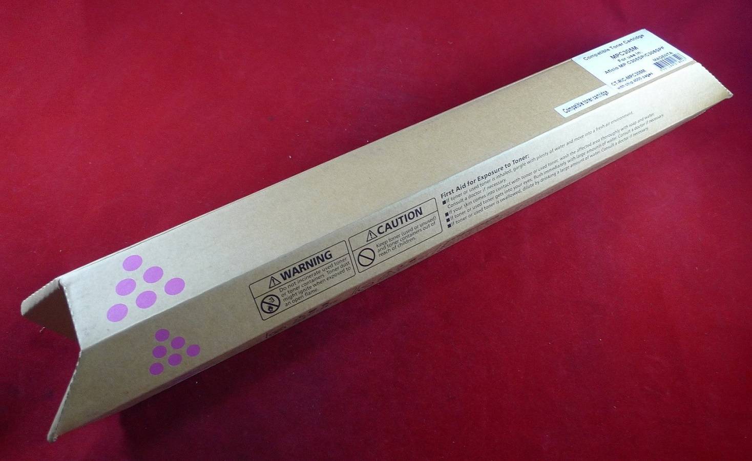 ELP CT-RIC-MPC305M Тонер-картридж Ricoh Aficio MP C305SP/C305SPF, type MPC305E magenta (туба, 83г)  ELP  Imaging®