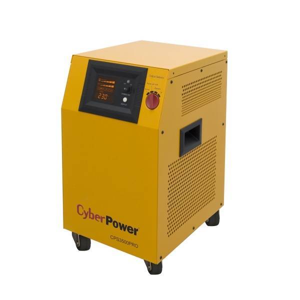 Инвертор CyberPower CPS 3500 PRO (2450 Вт. 24 В.), ток заряда батарей до 45А CPS3500PRO