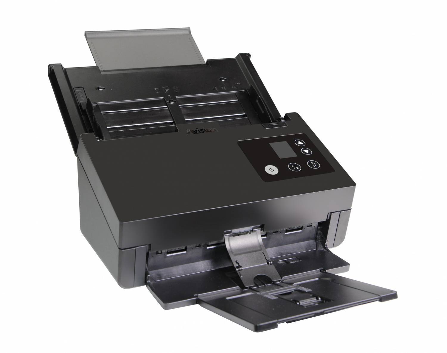 Сканер Avision AD370N A4, 70 стр./мин., дуплекс, автоподатчик 100 листов, 600 dpi, USB, Ethernet