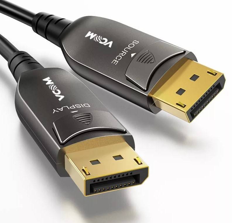 Активный оптический кабель VCOM  DP1.4 32GBs/8K@60Hz 20м