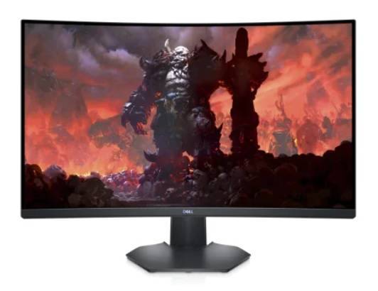 МОНИТОР 32" DELL S3222DGM Black (VA, изогнутый, 2560x1440, 165Hz, 1 ms, 178°/178°, 350 cd/m, 3000:1, +2xHDMI 2.0, +DP)