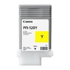 Картридж струйный Canon PFI-120 Y для Canon imagePROGRAF TM-200/205, желтый