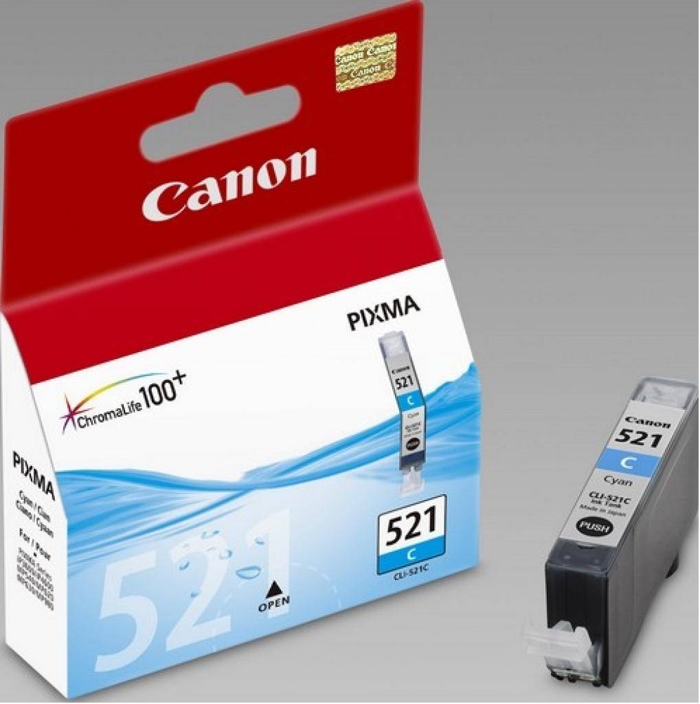Оригинальный картридж Canon CLI-521C (2934B010)