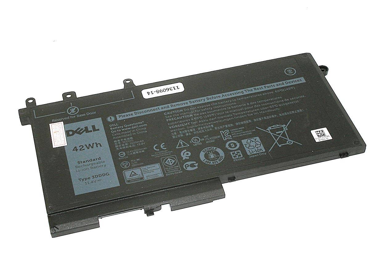 Батарея для Dell Precision 15 3520 / Latitude 5280 5480 5580 5490 5590 (3DDDG/4YFVG) 11.4V 42Wh