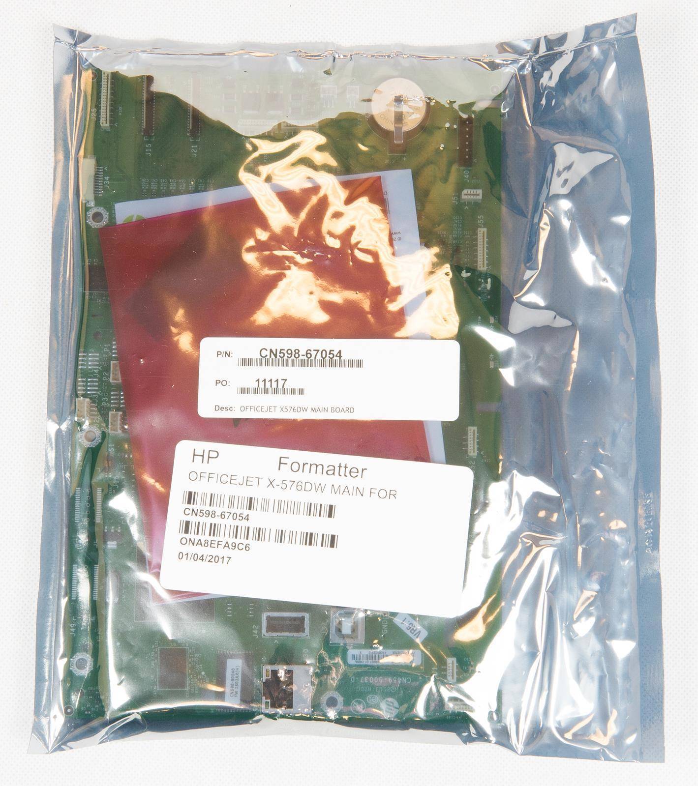 System printed circuit board assembly (PCA) Officejet Pro X576 / 452 (Original)
