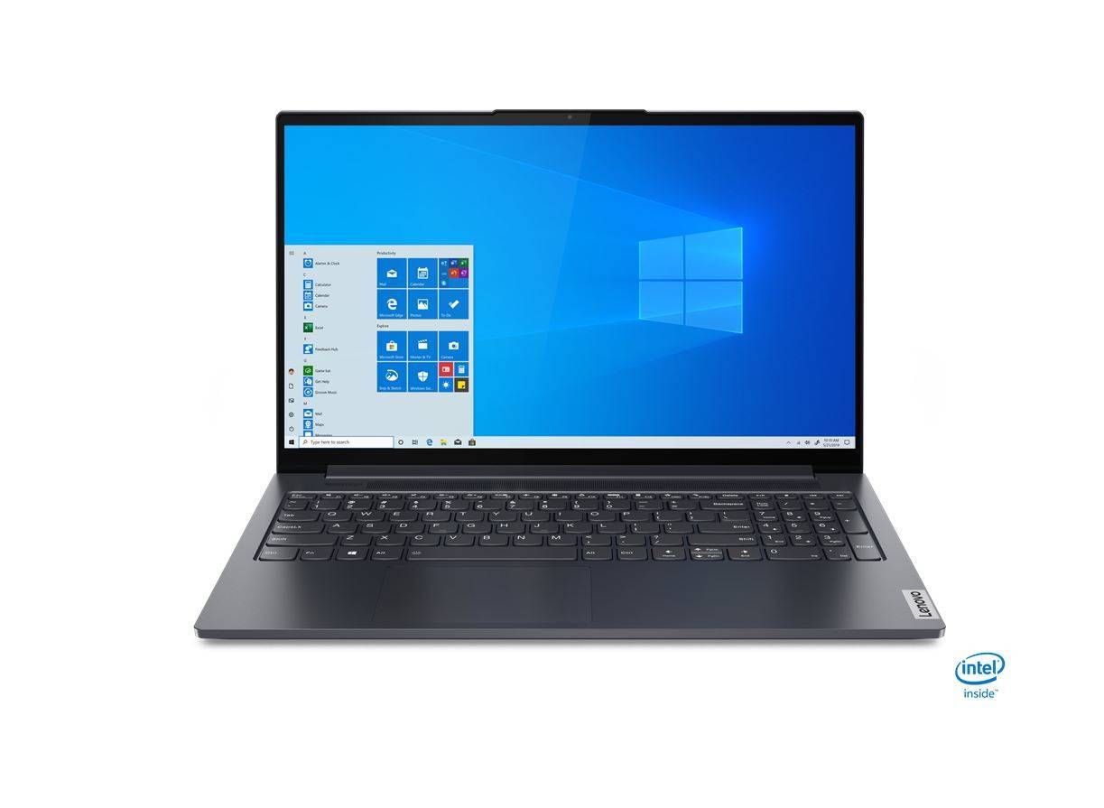 Ноутбук Lenovo YOGA Slim7 15ITL05 15.6" FHD, Intel Core i5-1135G7, 8Gb, 512Gb SSD, no ODD, Win10, серый (82AC003FRU)