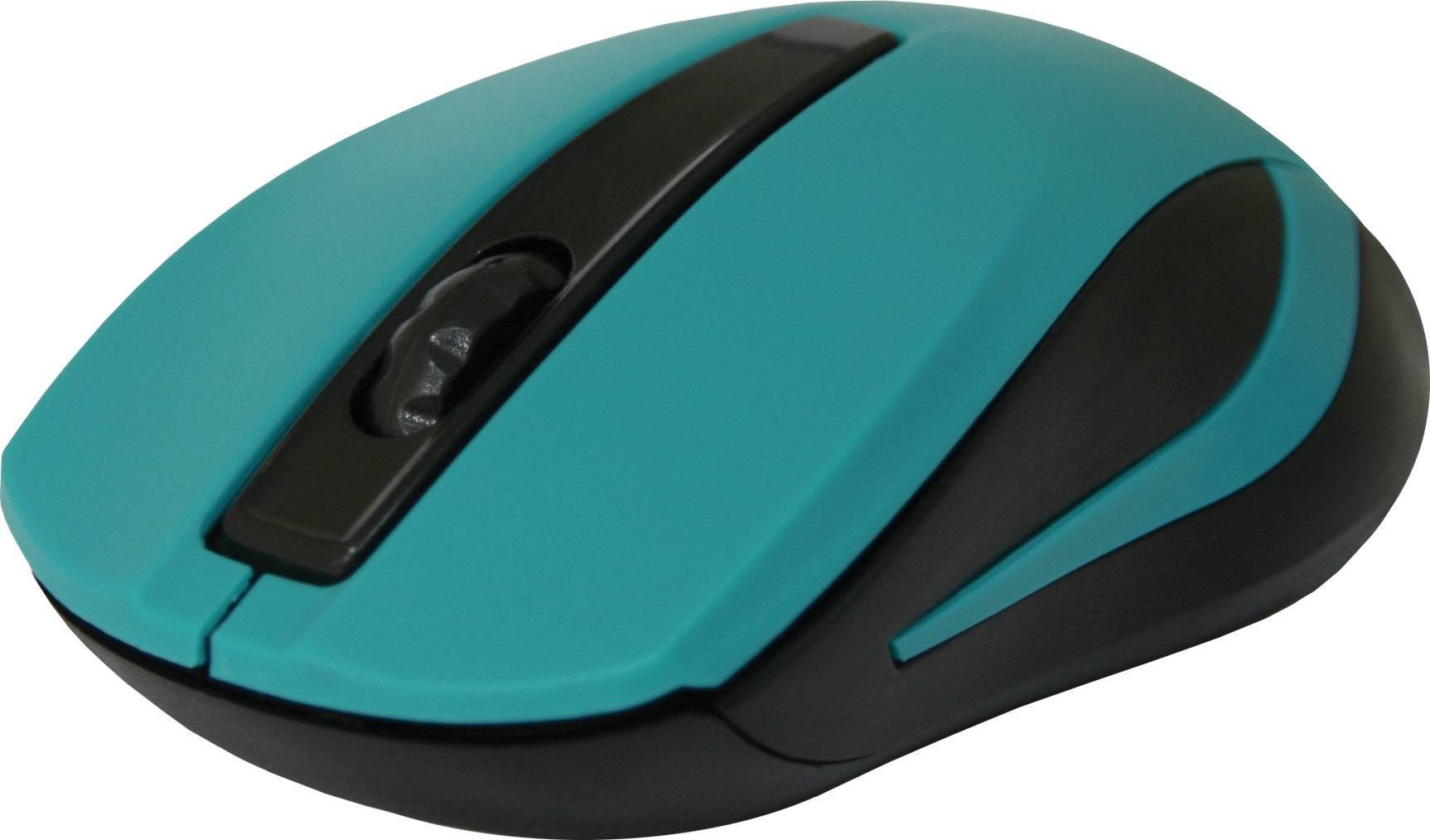 Defender Wireless Optical Mouse (MM-605 Green) (RTL) USB  3btn+Roll (52607)