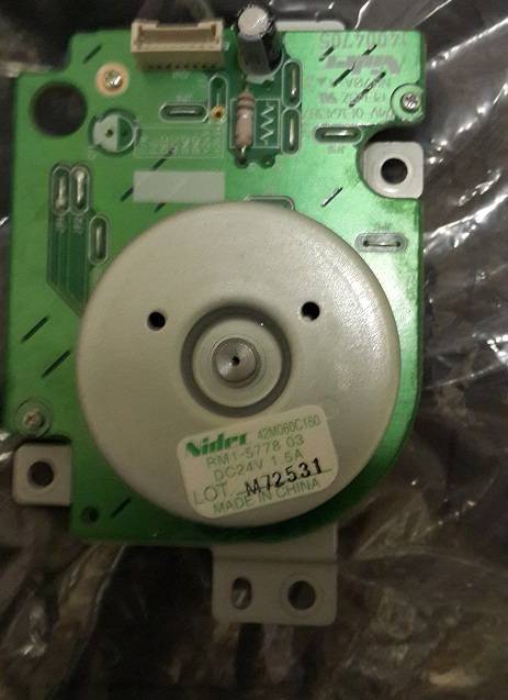 RM1-4983 Мотор печки HP CLJ  CP3525/CP4025/CP4525/CM3530/CM4540/M551/M575  (RM1-4983/RM1-5778)