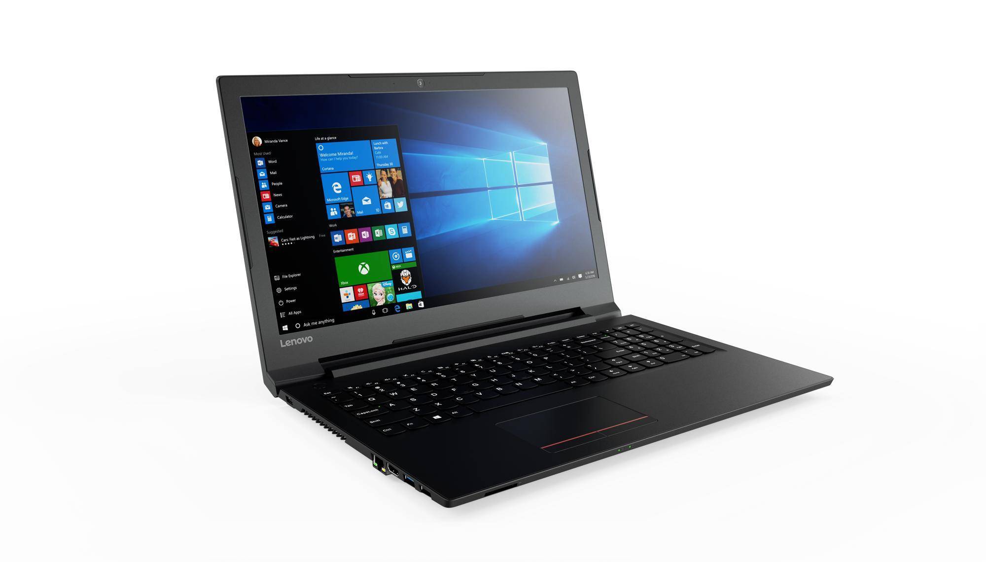 Ноутбук Lenovo V110-15IAP 15.6" HD, Intel Celeron N3350, 4Gb, 500Gb, noDVD, Win10, черный (80TG00Y8RK)