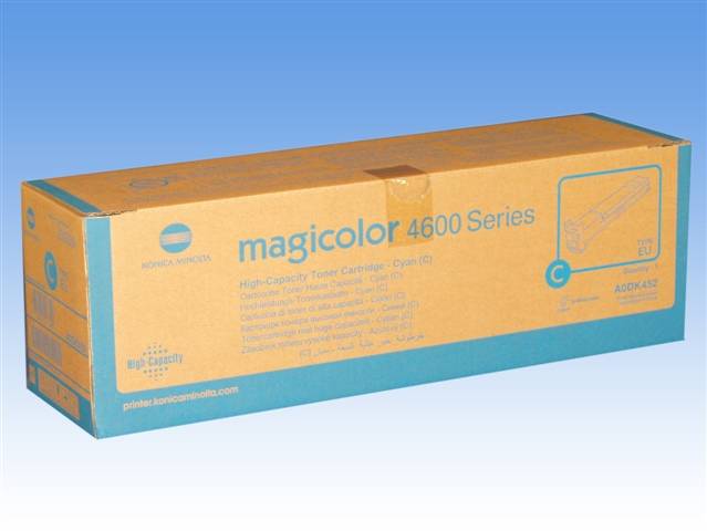 A0DK452 Тонер-картридж Konica-Minolta mc4650/4690MF/4695MF  синий  8K