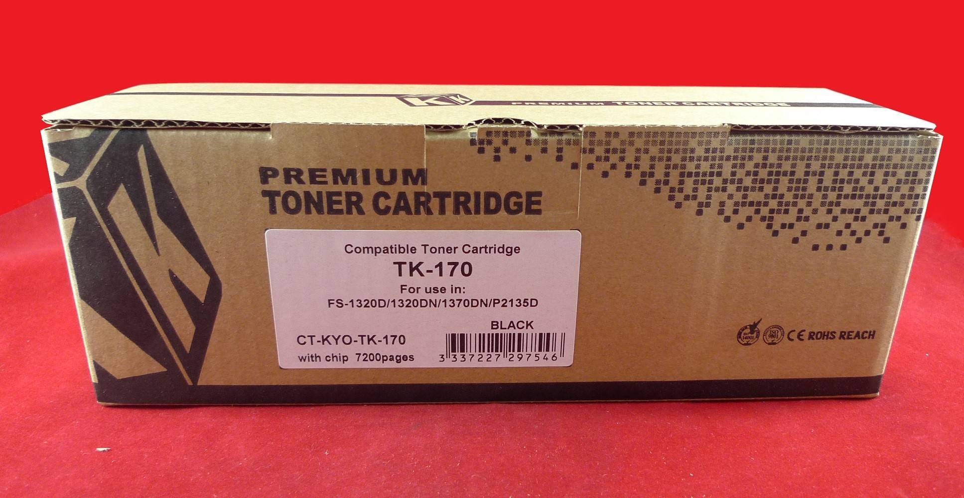 Тонер-картридж для Kyocera FS-1320D/1320DN/1370DN/P2135D TK-170 7.2K  ELP Imaging®