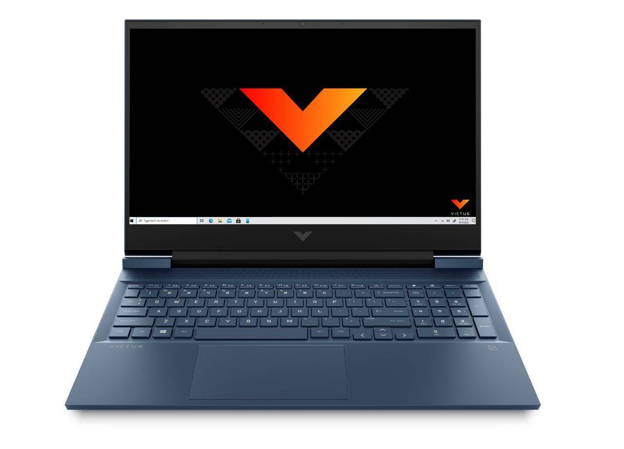 Ноутбук HP VICTUS 16-d0047ur 16.1" FHD, Intel Core i5-11400H, 16Gb, 512Gb SSD, no ODD, NVidia RTX3060 6Gb, FreeDOS, сини