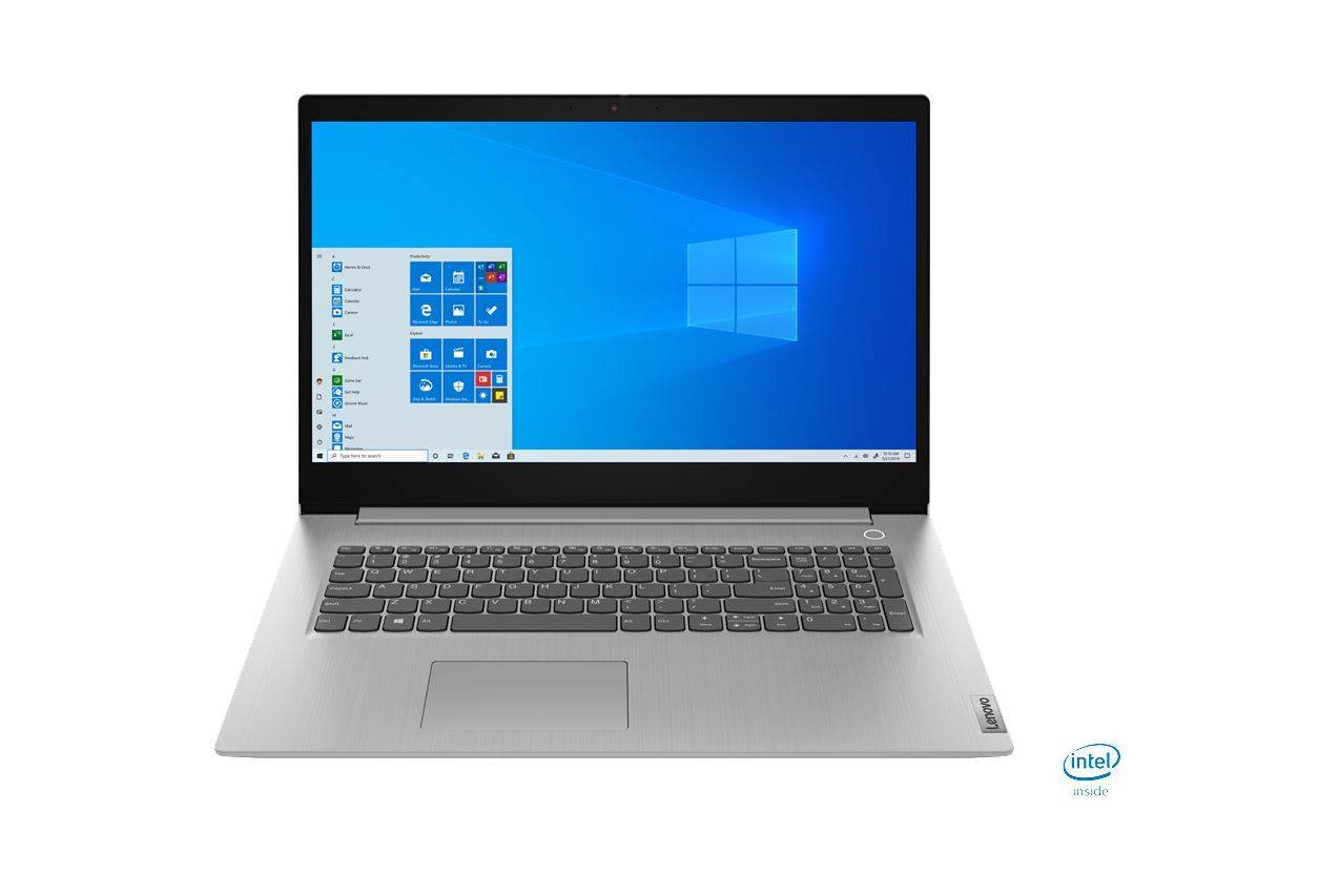 Ноутбук Lenovo IP3 17IML05 17.3" HD+, Intel Pentium 6405U, 4Gb, 1Tb, no ODD, Win10, серый (81WC00B1RU)