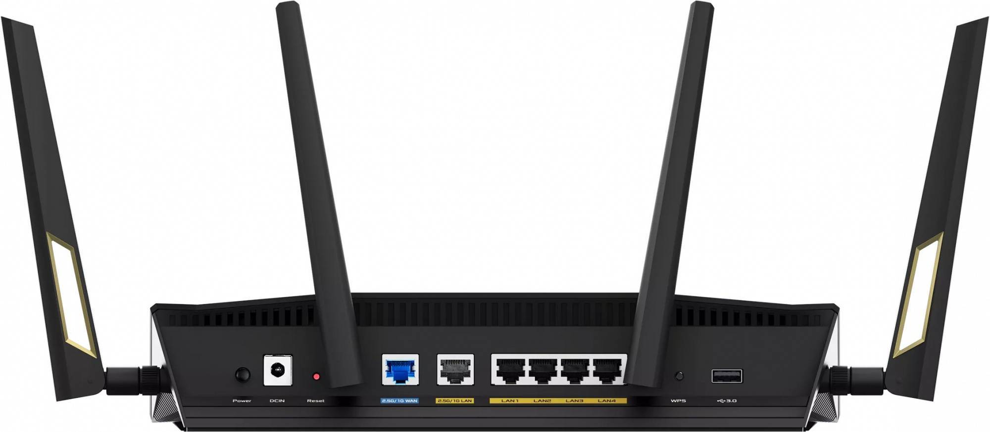 ASUS RT-AX88U PRO (90IG0820-MO3A00) Двухдиапазонный маршрутизатор AX6000, 2.4/5 ГГц, 5952 Мбит/с, LAN 5х1 Гбит/с