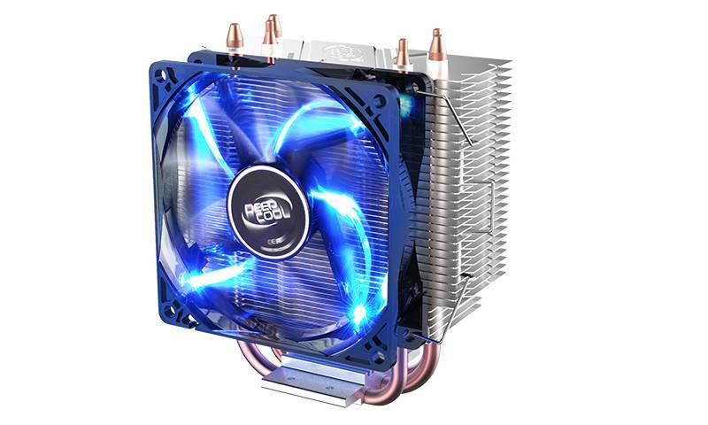 Кулер CPU DEEPCOOL GAMMAXX 300 FURY (универсальный, 125W, 18-21 dB, 900-1800 rpm, 92мм, 4pin, медь+ алюминий) RTL