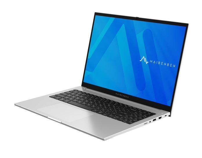 Ноутбук Maibenben M16B-iN15UM 16" WUXGA IPS, Intel N150, 8Gb, 256Gb SSD, Linux, серебристый