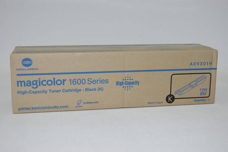 Тонер-картридж Konica-Minolta mc1600W/1650EN/1680MF/1690MF черный 2.5K A0V301H