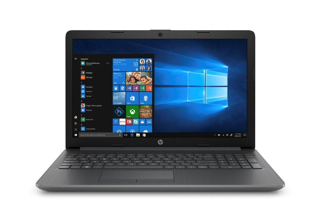 Ноутбук HP15 15-db1007ur 15.6" HD, AMD Athlon 300U, 8Gb, 256Gb SSD, no ODD, AMD R530 2Gb, Win10, серый