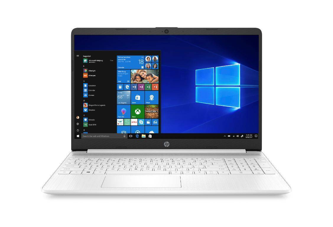 Ноутбук HP15 15s-fq1010ur 15.6" FHD, Intel Core i3-1005G1 , 4Gb, 256Gb SSD, no ODD, Win10, белый