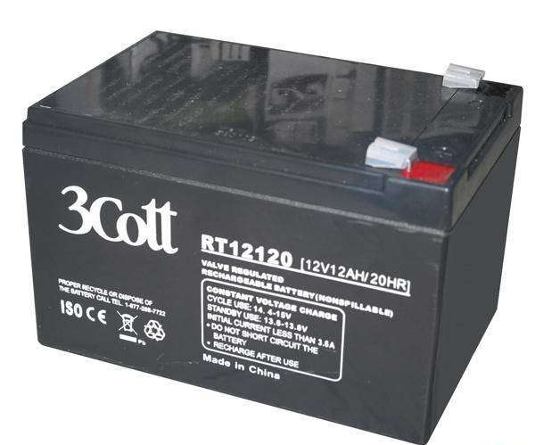 Аккумуляторная батарея 3Cott 12V 12Ah