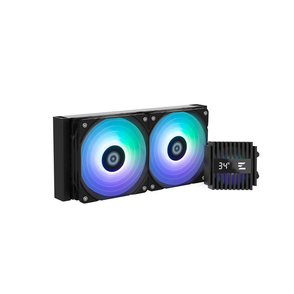 Комплект водяного охлаждения ZALMAN Alpha2 A24 Black (Intel LGA 1700/1200/115X AMD AM5/AM4 ARGB)(ALPHA2_A24_Black)