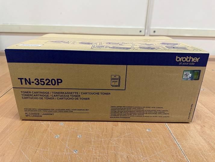 Картридж лазерный Brother TN-3520P черный для Brother MFC-L6900DW, HL-L6400DW, HL-L6400DWT 20 000 стр.