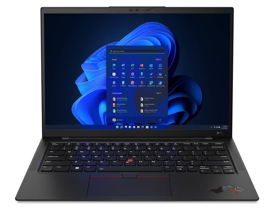 Ноутбук Lenovo Thinkpad X1 Carbon Gen10 14" WUXGA, Intel Core i7-1265U vPro, 16Gb, 1Tb SSD, no ODD, Intel Iris Xe