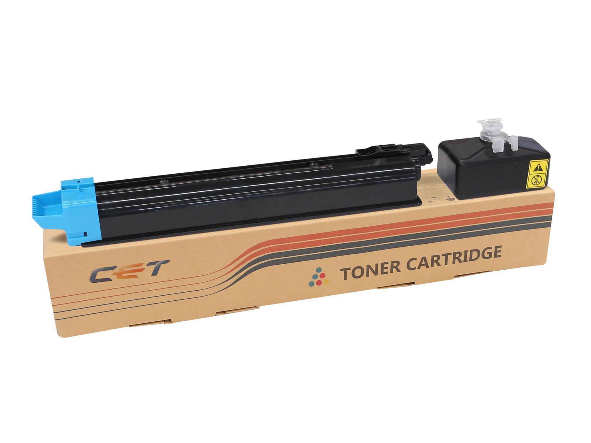 Тонер-картридж для KYOCERA ECOSYS M8124cidn/8130cidn (PK231) Cyan, 88г, 6000 стр. (TK-8115C/TK8115C) CET