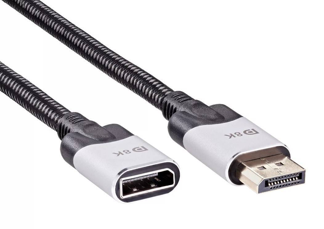 Кабель удлинительный DISPLAY PORT v1.4, 8K@60Hz, 1m VCOM <CG635F-1.0>