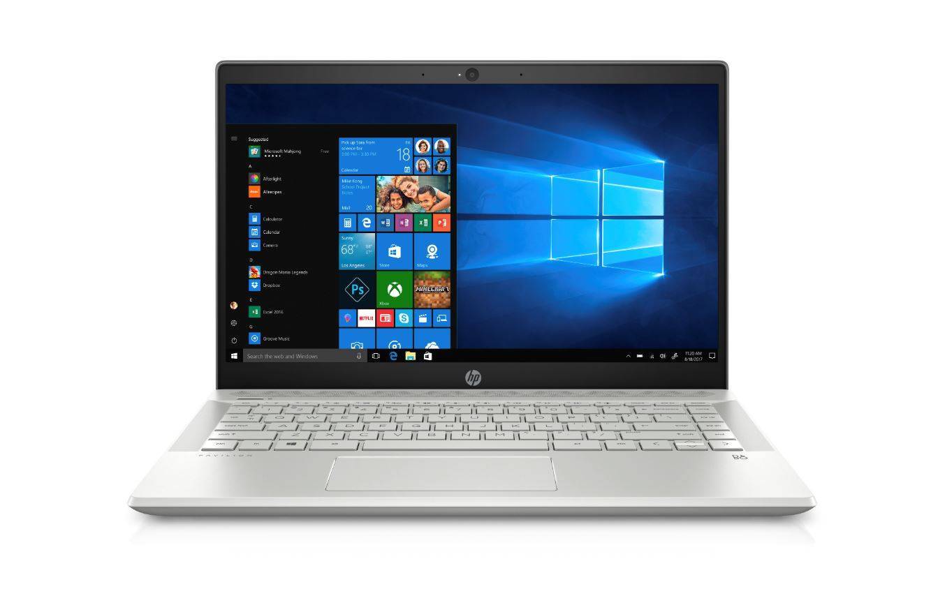 Ноутбук HP Pavilion 14-ce3002ur 14" FHD, Intel Core i5-1035G1, 8Gb, 256Gb SSD + 16Gb 3D XPOINT, no ODD, Win10, серебрист