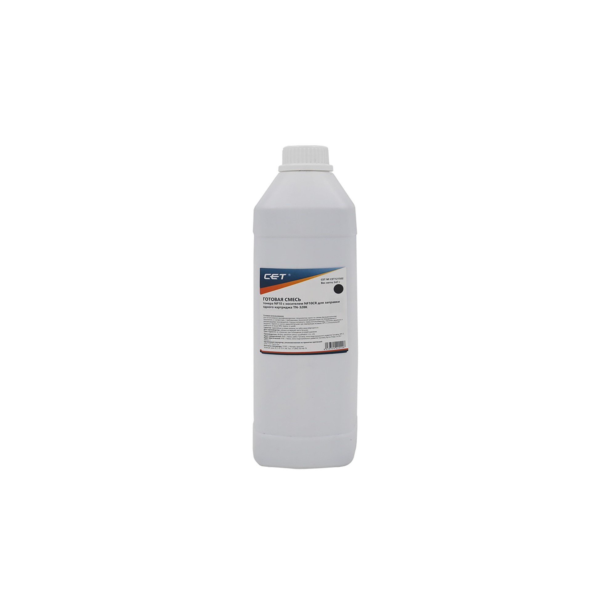 Тонер + носитель для KONICA MINOLTA Bizhub C250i/C300i/C360i Black (NF10K+NF10CR)  547г/бут (TN-328K/TN-628K) CET
