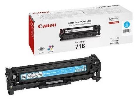Тонер-картридж/ CLBP CARTRIDGE 718 C EUR