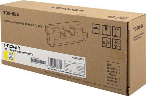 Тонер-картридж Toshiba ES287CS/347CS/407CS   T-FC34EY  желтый (о)