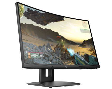 МОНИТОР 23.6" HP Gaming X24 c регулировка по высоте (VA, 1920x1080,  178°/178°, 144Hz, 300 cd/m2,1000:1, 4 ms,178°/178°)