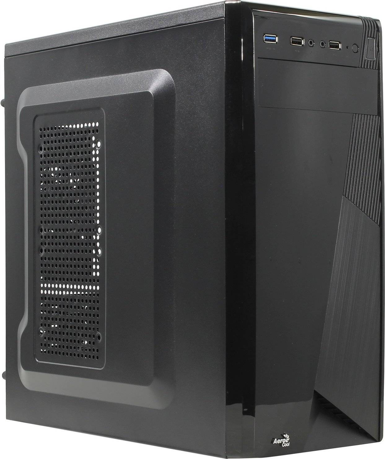 Корпус Aerocool Cs-1101 (3xUSB, 2xAudio, 0.4 мм, 80 мм FAN, ATX, VX PLUS 600)