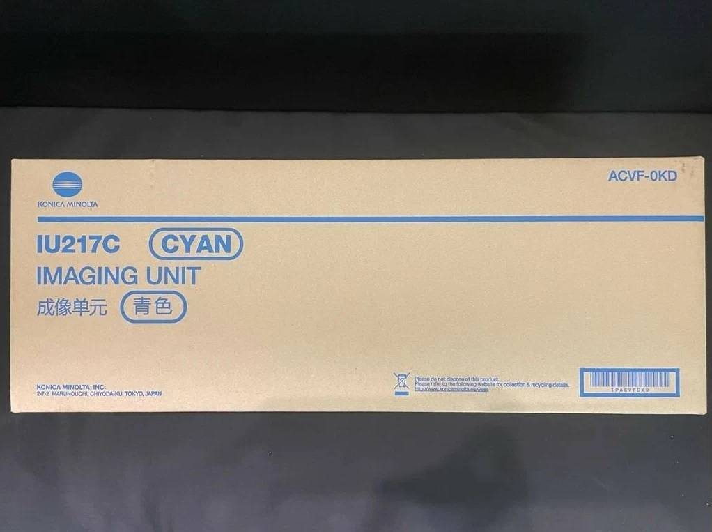 Блок формирования изображения Konica Minolta IU217C (Cyan) 87000 страниц для bizhub C227/257i (ACVF0KD)