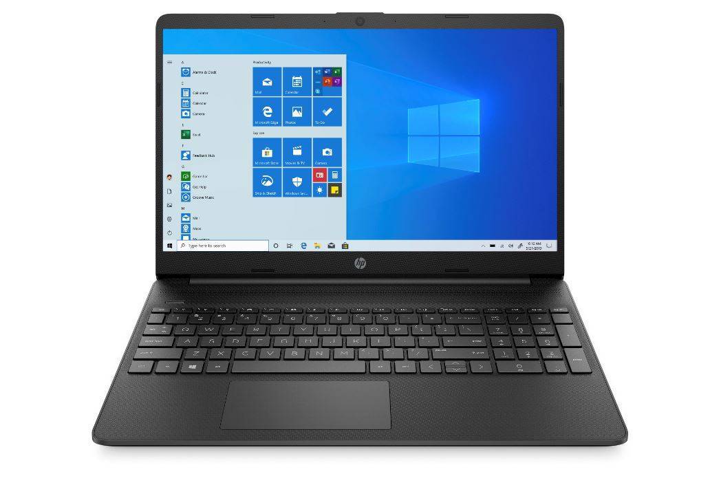 Ноутбук HP15 15s-fq1060ur 15,6" FHD, Intel Core i3-1005G1, 4Gb, 128Gb SSD, no ODD, Win10, черный