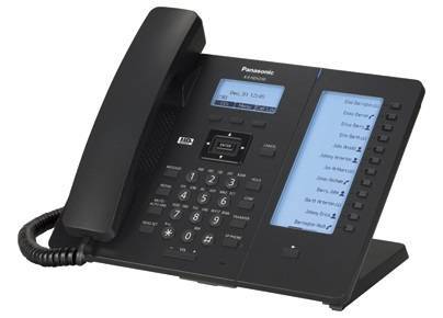 SIP-телефон Panasonic KX-HDV230RUB, 2.3", 6 линий, PoE