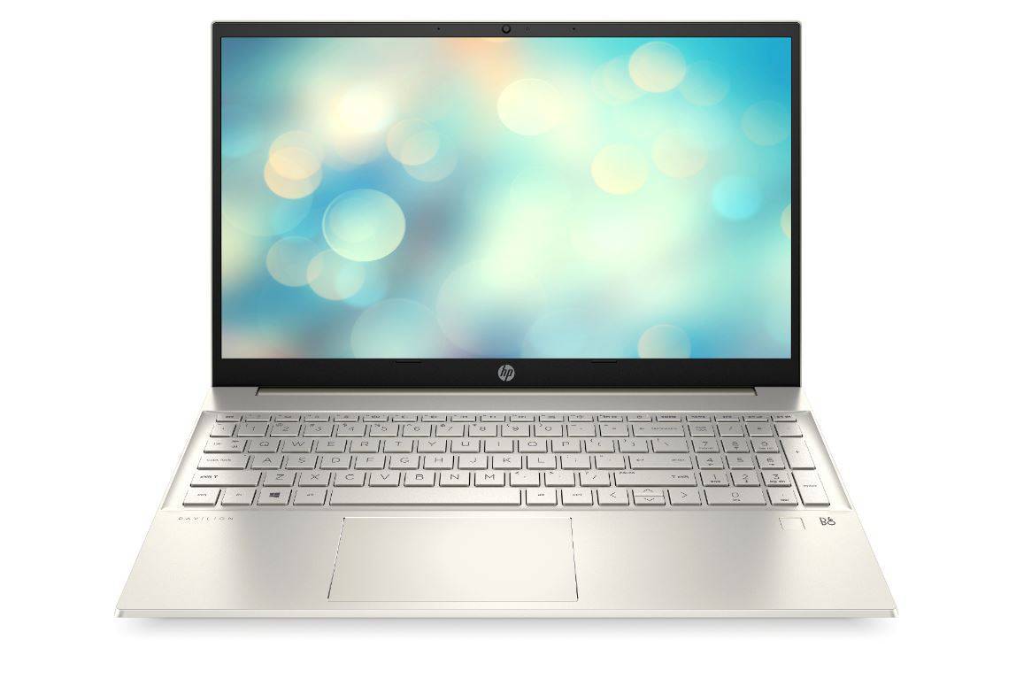 Ноутбук HP Pavilion 15-eh1018ur 15.6" FHD, AMD R7-5700U, 16Gb, 512Gb SSD, no ODD, Win10, золотистый