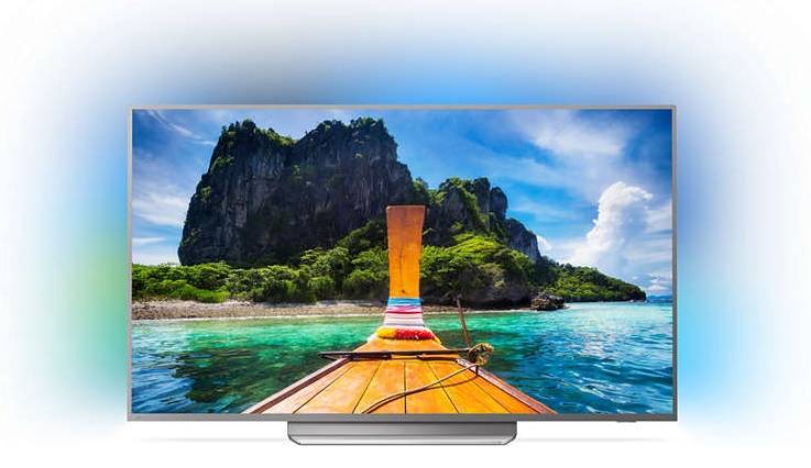 Профессиональный ТВ 65" PHILIPS 65HFL7111T/12 Grey (4K, Ambilight, LED, 3840x2160, 178°/178°, 400 cd/m, +DVI, +2xHDMI 2.
