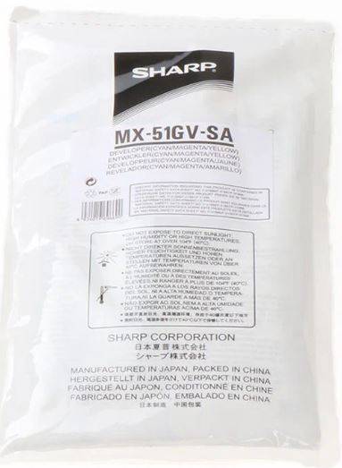 Девелопер SHARP MX51GVSA цветной