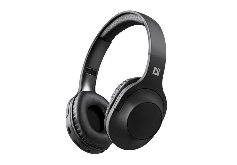 Наушники с микрофоном Defender FreeMotion B445 (Bluetooth  5.4, microSD) <63445>