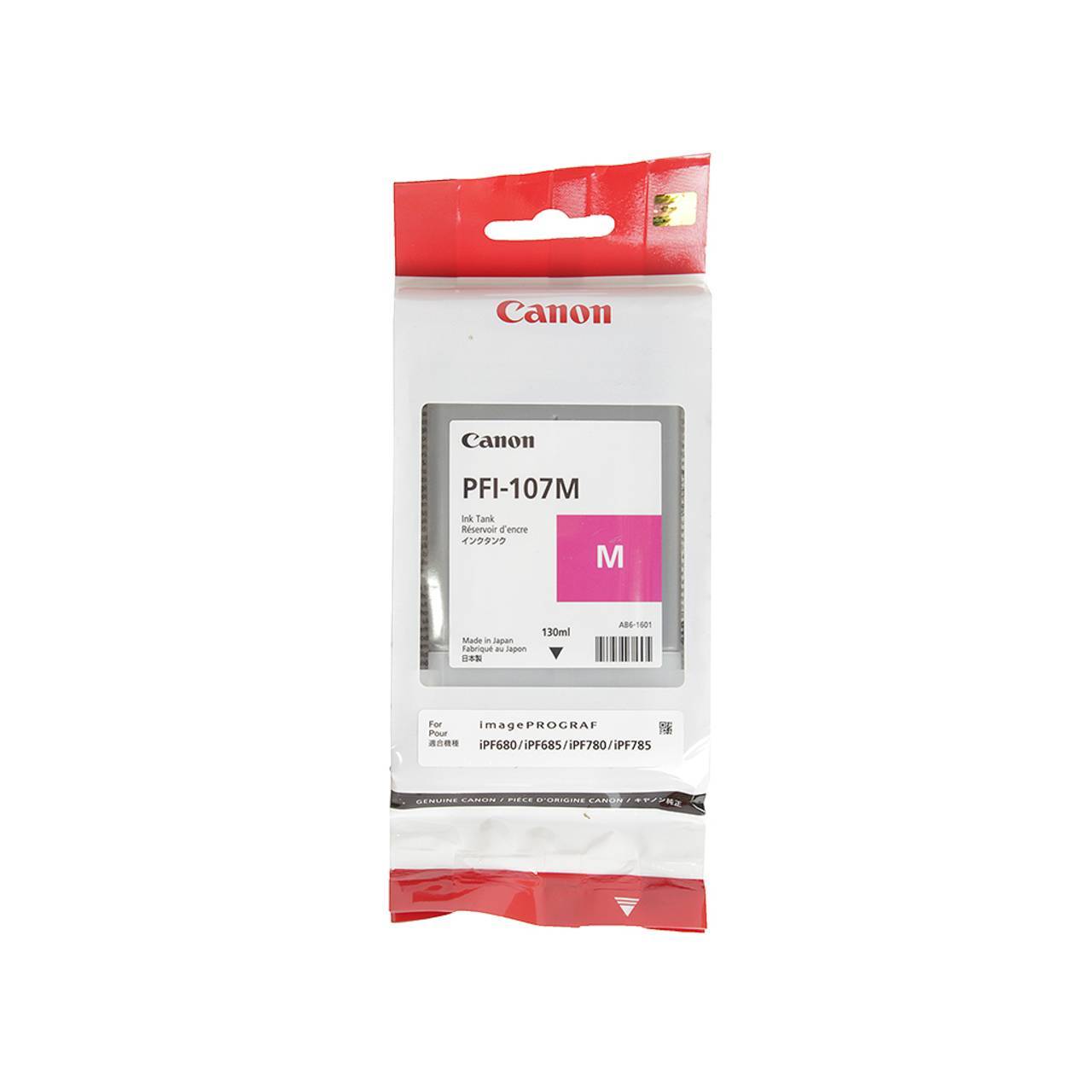 Струйный картридж Canon imagePROGRAF iPF670/iPF770 PFI-107M (6707B001) Magenta (130мл), шт