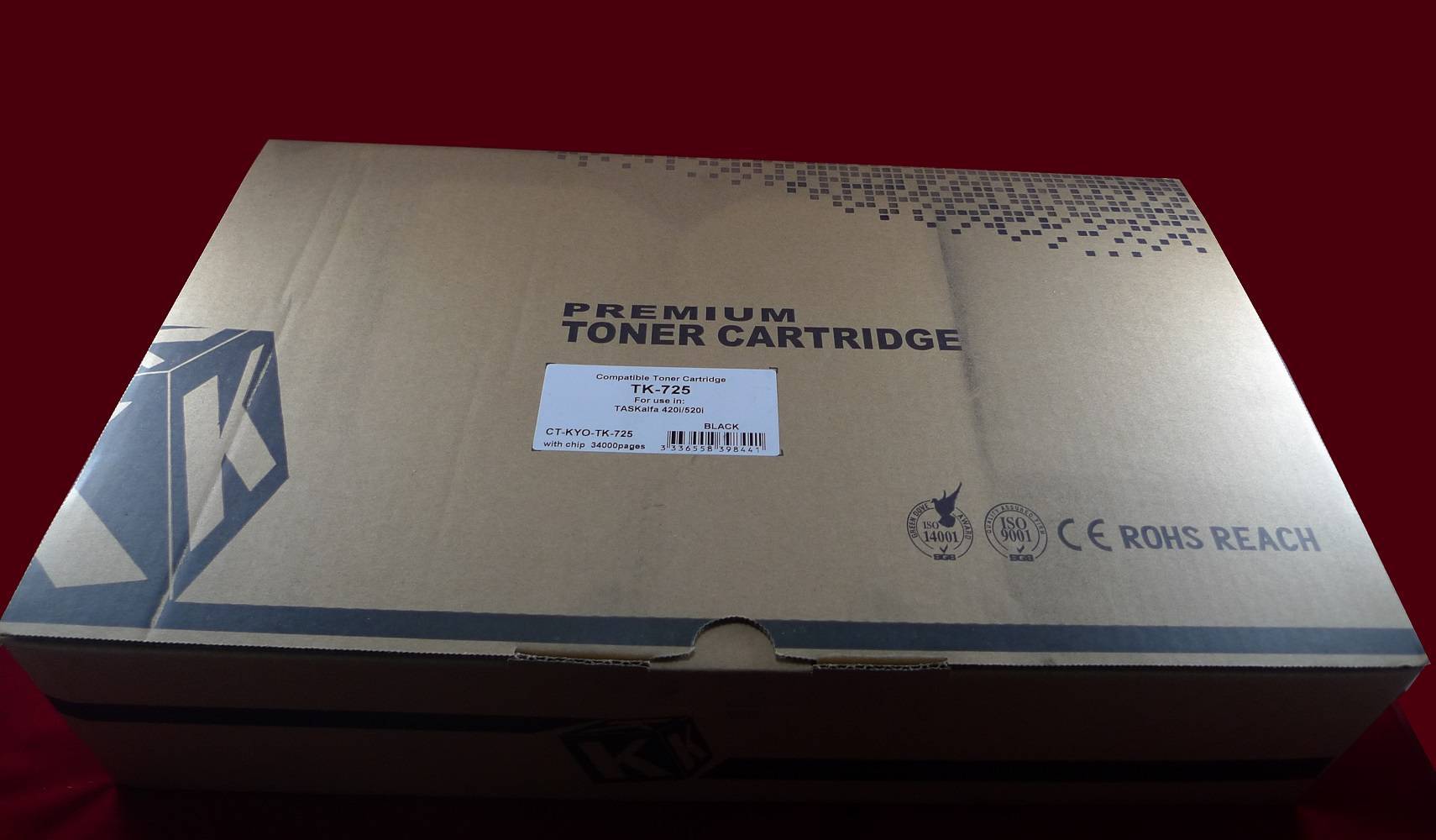 Тонер-картридж для Kyocera TASKalfa 420i/520i TK-725 34K  ELP Imaging®