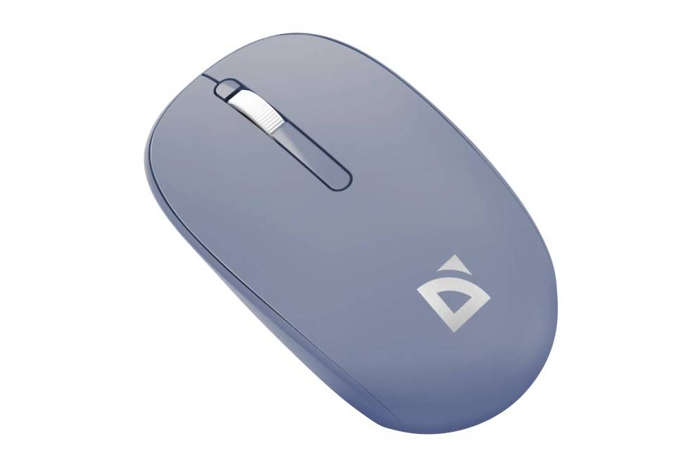 Мышь беспроводная Defender Smart MM-396 синий, 1600 dpi, радиоканал, Bluetooth, USB, кнопки - 3