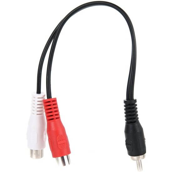 Кабель-разветвитель Телеком 1RCA (M) - 2RCA (F)<TAV4954-0.2M>