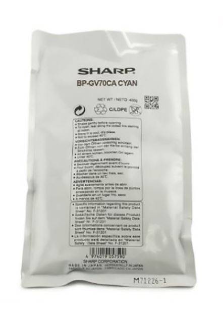 Sharp BPGV70CA Девелопер голубой (для моделей BP50C26EU / BP50C31EU / BP50C36EU / BP55C26EU / BP60C31EU / BP60C36EU / BP70C31EU / BP70C36EU / BP51C26EU / BP51C31EU / BP51C36EU / BP56C26EU / BP61C31EU / BP61C36EU / BP71C31EU / BP71C36EU ресурс 1 200 000 отпечатков, для моделей BP50C45EU / BP50C55EU / BP50C65EU / BP60C45EU / BP70C45EU / BP70C55EU / BP70C65EU / BP51C45EU / BP51C55EU / BP51C65EU / BP61C45EU / BP71C45EU / BP71C55EU / BP71C65EU ресурс 1 800 000 отпечатков) BP50C26EU / BP50C31EU / BP50C36EU / BP50C45EU / BP50C55EU / BP50C65EU / BP55C26EU / BP60C31EU / BP60C36EU / BP60C45EU / BP70C31EU / BP70C36EU / BP70C45EU / BP70C55EU / BP70C65EU / BP51C26EU / BP51C31EU / BP51C36EU / BP51C45EU / BP51C55EU / BP51C65EU / BP56C26EU / BP61C31EU / BP61C36EU / BP61C45EU / BP71C31EU / BP71C36EU / BP71C45EU / BP71C55EU / BP71C65EU