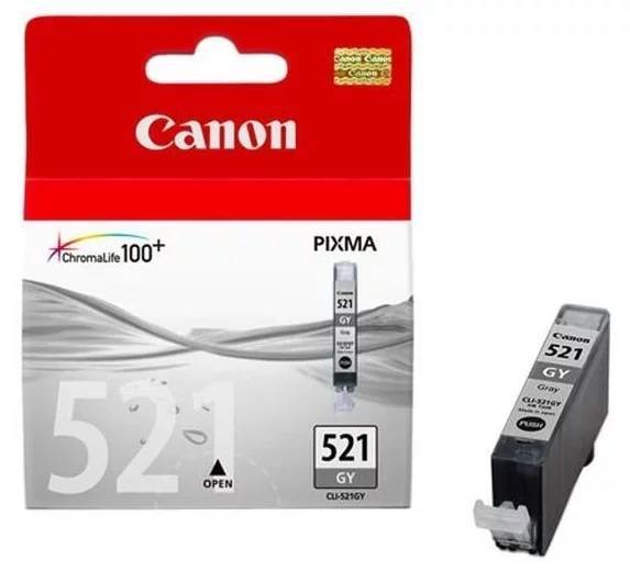 Оригинальный картридж Canon CLI-521GY (2937B004)